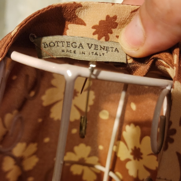 USED BOTTEGA VENETA SILK DRESS - Picture 8 of 17